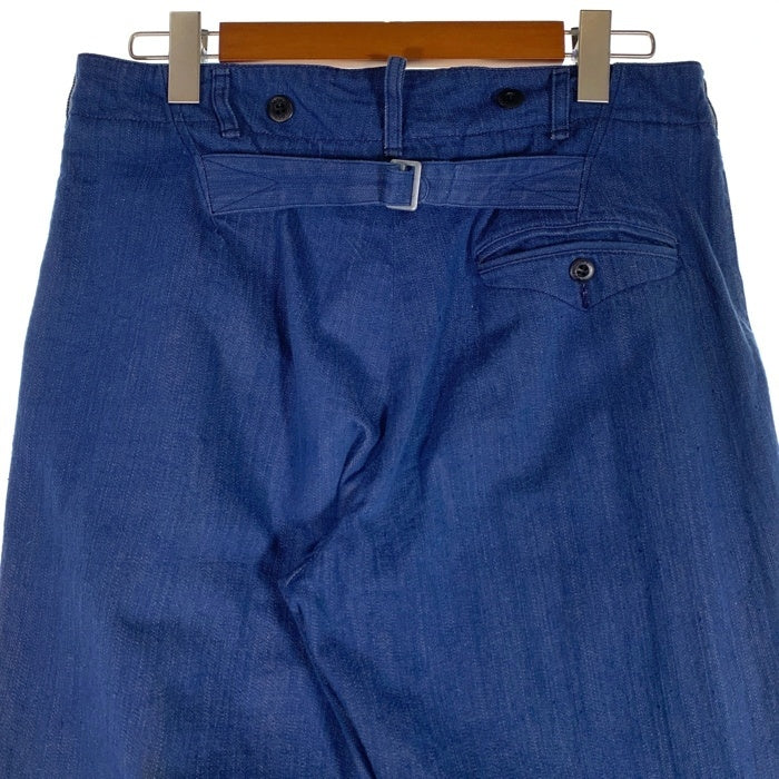 JELADO ジェラード COPANO コパノ インディゴネップデニム ワークトラウザーパンツ ネイビー シンチバック JC-1021 Size L 福生店