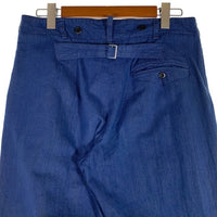 JELADO ジェラード COPANO コパノ インディゴネップデニム ワークトラウザーパンツ ネイビー シンチバック JC-1021 Size L 福生店