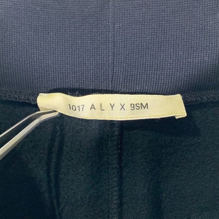 1017 ALYX 9SM アリクス スウェットパンツ ブラック ポルトガル製 Size XS 福生店