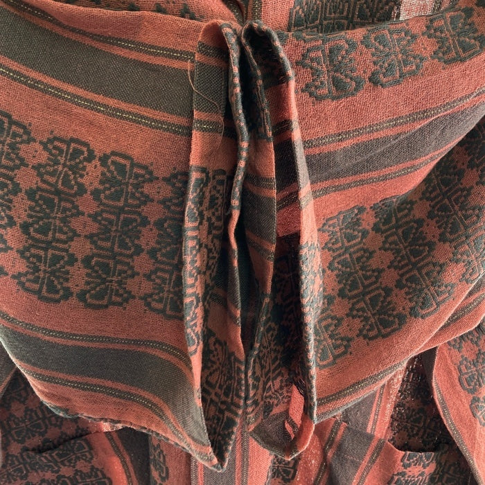Needles ニードルズ 23SS Cabana Shirt カバナシャツ 開襟 半袖 ジャカード ピンク グレー MR242 Size L 瑞穂店