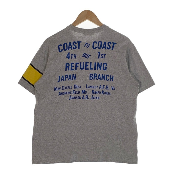 BUZZ RICKSON'S バズリクソンズ FOURTH BUT FIRST プリントTシャツ グレー Size L 福生店
