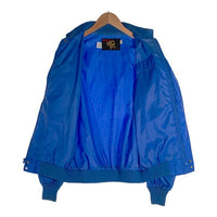 80's King Louie キングルイ PRO FIT FEL-PRO PERFORMANCE GASKETS ジップアップ ナイロン ジャケット ブルー Size S 福生店