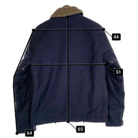 WAIPER.Inc ワイパー N-1 デッキジャケット ネイビー WP1801 Size 38 福生店
