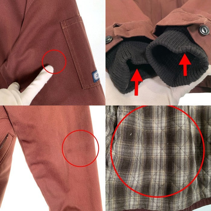 BLUCO ブルコ ワークジャケット ドリズラー 中綿 ブラウン Size L 福生店