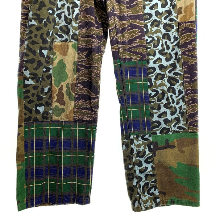 X-LARGE エクストララージ 5POCKET PATCHWORK PANTS 5ポケット パッチワークパンツ 101233031013 Size 36 福生店