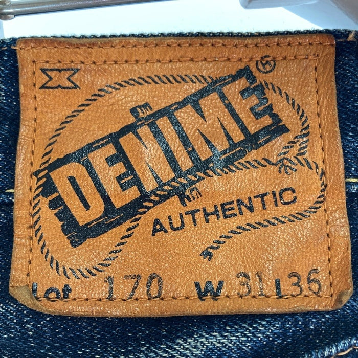DENIME ドゥニーム lot170 SHINS期 セルビッジ デニムパンツ インディゴ size31 瑞穂店
