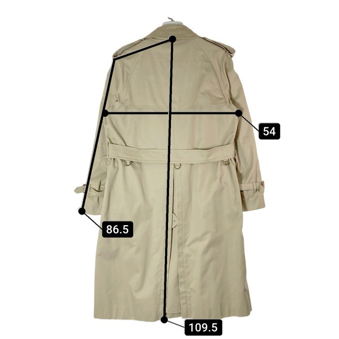 BURBERRYS バーバリーズ WRO49-944-01 コットン トレンチコート TRENCH40 80s ベージュ size- 瑞穂店