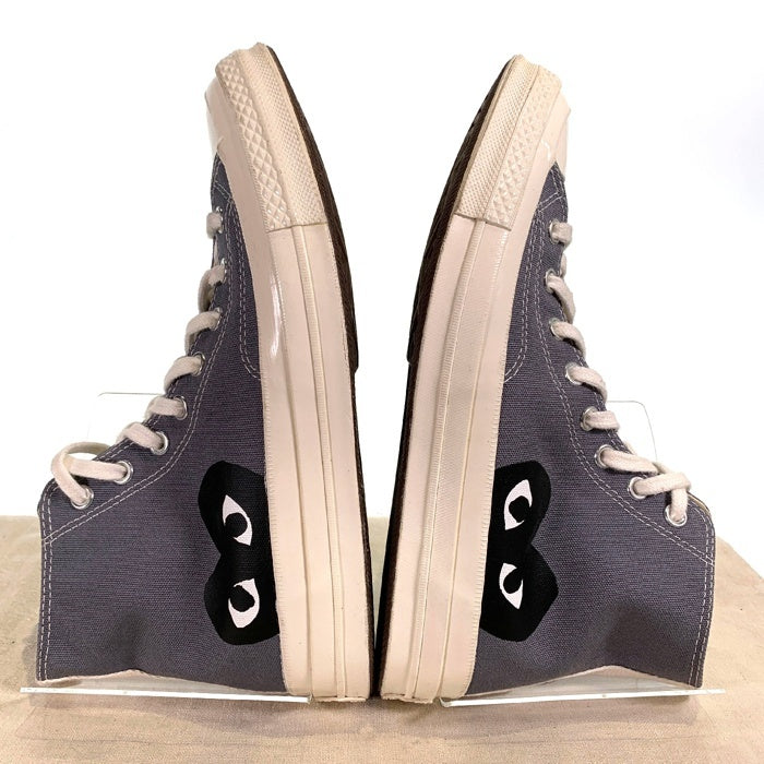 CONVERSE コンバース COMME des GARCONS コムデギャルソン Chuck 70 High CT70 チャックテイラー ハイカット  グレー 171847C Size 27cm 福生店