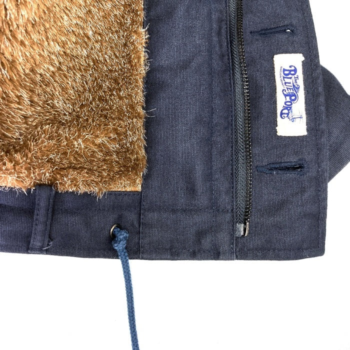 HOUSTON ヒューストン BLUE PORT 日本製 ステンシル N-1 デッキジャケット ネイビー size40 瑞穂店