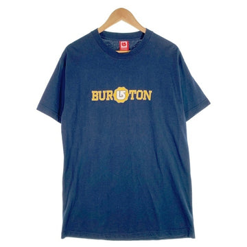 00's BURTON バートン ロゴプリント Tシャツ ネイビー USA メキシコ製 Size L 福生店