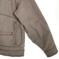 STUSSY ステューシー Drizzler Plaid Bomber Jacket ドリズラー プレイド ボンバージャケット チェック 中綿 グレー 215146 Size S 福生店