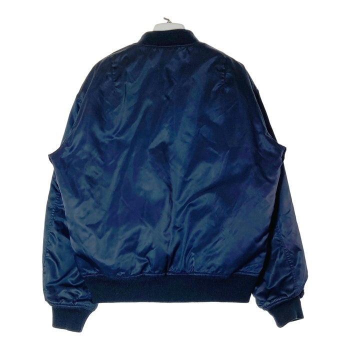 HOUSTON ヒューストン 90's MA-1 TALONジップ ネイビー size42 瑞穂店