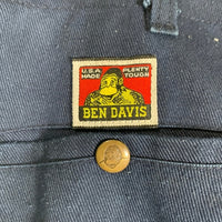 90's BEN DAVIS ベンデイビス フリスコワークパンツ チノツイル ネイビー USA製 Size 34 福生店