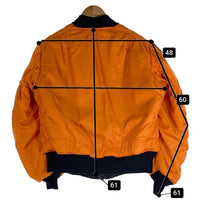 70's CONCORD INDUSTRIES コンコルドインダストリーズ MA-1 ナイロンフライトジャケット ネイビー 8279E Size L 福生店