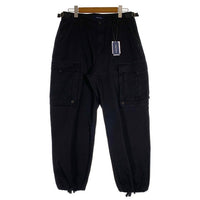 NAUTICA ノーティカ FREAK'S STORE フリークスストア リップストップ ストレートカーゴパンツ ブラック 10-43-2075-00366-1695 Size M 福生店