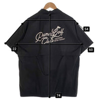 PUMA プーマ PISTE 半袖 シャツ バックプリント ブラック 694437 Size L 福生店