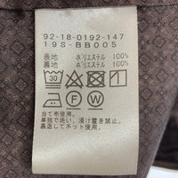 B-MING BEAMS ビームス 19S-BB005 ジップアップジャケット グレージュ SizeS 瑞穂店