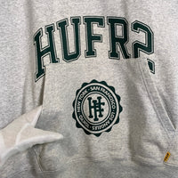 HUF ハフ FR2 ハーフジップ スウェット アッシュグレー Size 2XL 福生店