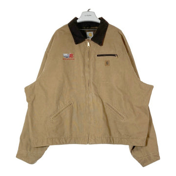 Carhartt カーハート J97 CML デトロイトジャケット 裏ブランケット メキシコ製 企業ロゴ ブラウン size4XL 瑞穂店