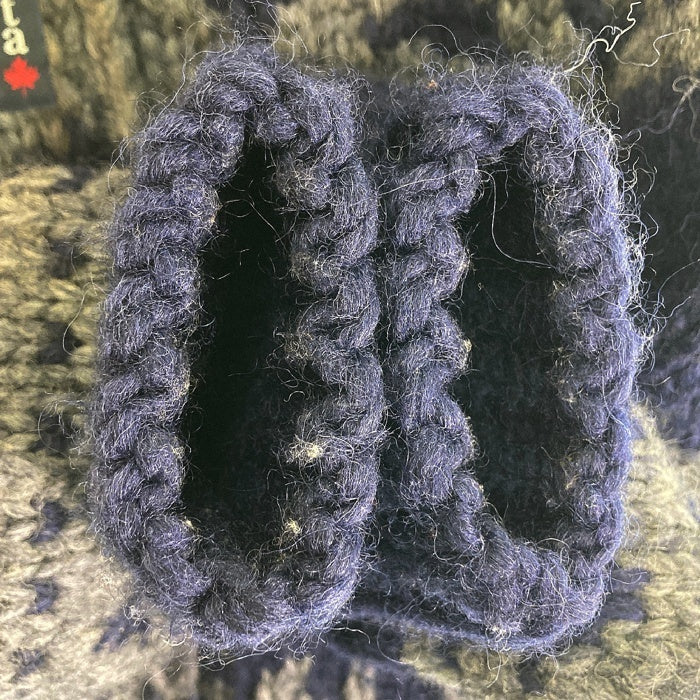 KANATA カナタ カウチンセーター ネイビー size40※所々毛玉あり 瑞穂店