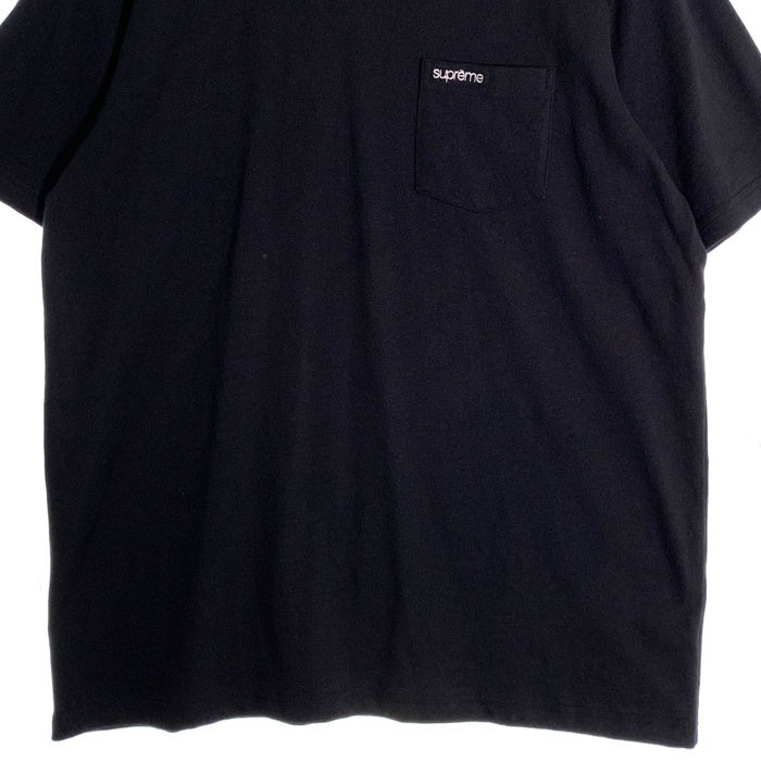 SUPREME シュプリーム 24SS S/S Pocket Tee ショートスリーブ ポケットTシャツ 半袖 ブラック Size L 福生店