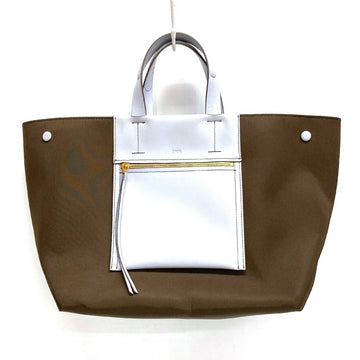 ROPE EPOR ロペ エポール トートバッグ　D bag  A4対応 撥水 ナイロン 軽量 ブラウン ライトブルー 瑞穂店
