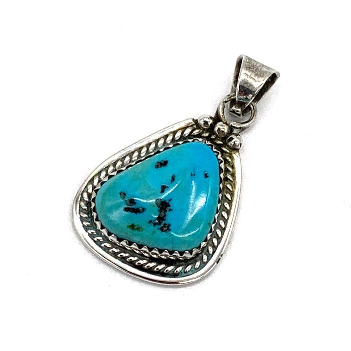 ナバホ族 ターコイズ シルバー ペンダントトップ STERLING 福生店