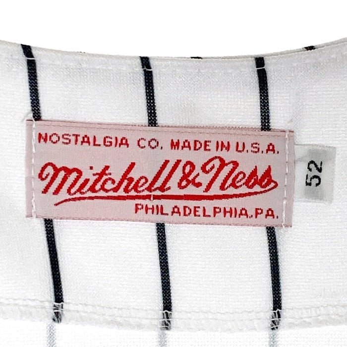 Mitchell&Ness ミッチェルアンドネス 1994 シカゴ・ホワイトソックス マイケル・ジョーダン COOPERSTOWN COLLECTION ゲームシャツ ホワイト size52 瑞穂店