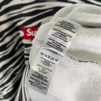SUPREME シュプリーム 22AW Box Logo Crewneck ボックスロゴ クルーネックスウェットトレーナー ゼブラ Size XXL 福生店