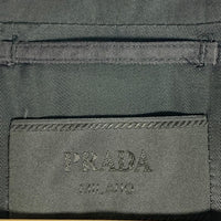 PRADA プラダ 12SS スタッズ ナイロンブルゾン ジップアップ UGY106 ブラック ネイビー Size 48 福生店