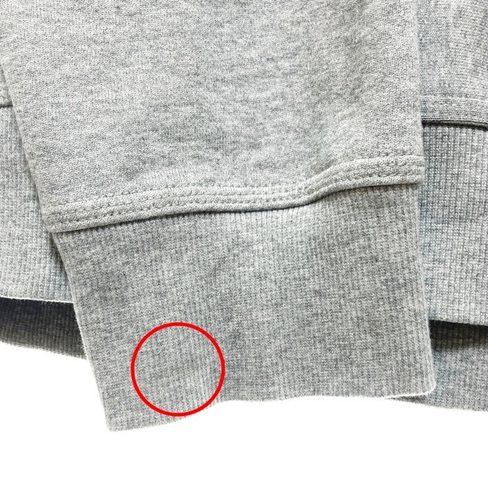 Carhartt WIP カーハートワークインプログレス Half Zip American Script Sweat ハーフジップ プルオーバースウェットトレーナー グレー Size XL 瑞穂店