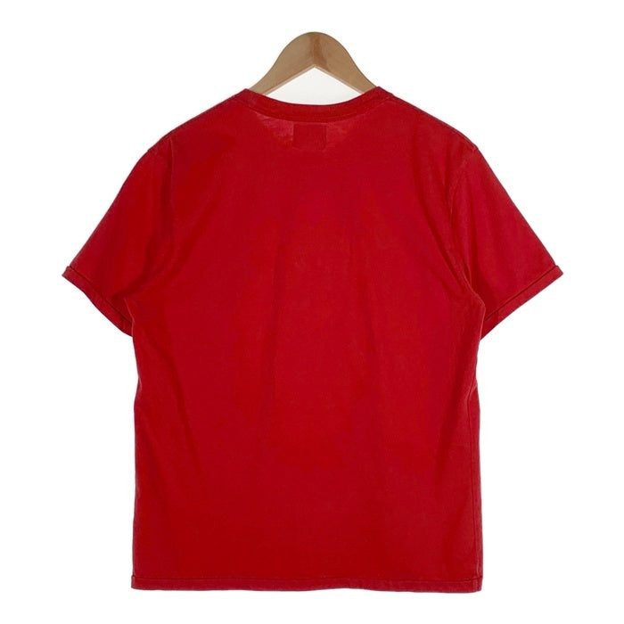 EVISU エヴィス カモメ刺繡 Tシャツ レッド Size L 福生店