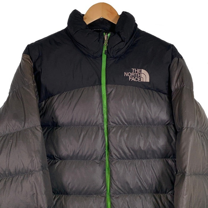 THE NORTH FACE ノースフェイス 700 Fill ダウンジャケット グレー ブラック フード欠品 韓国 Size 95 福生店