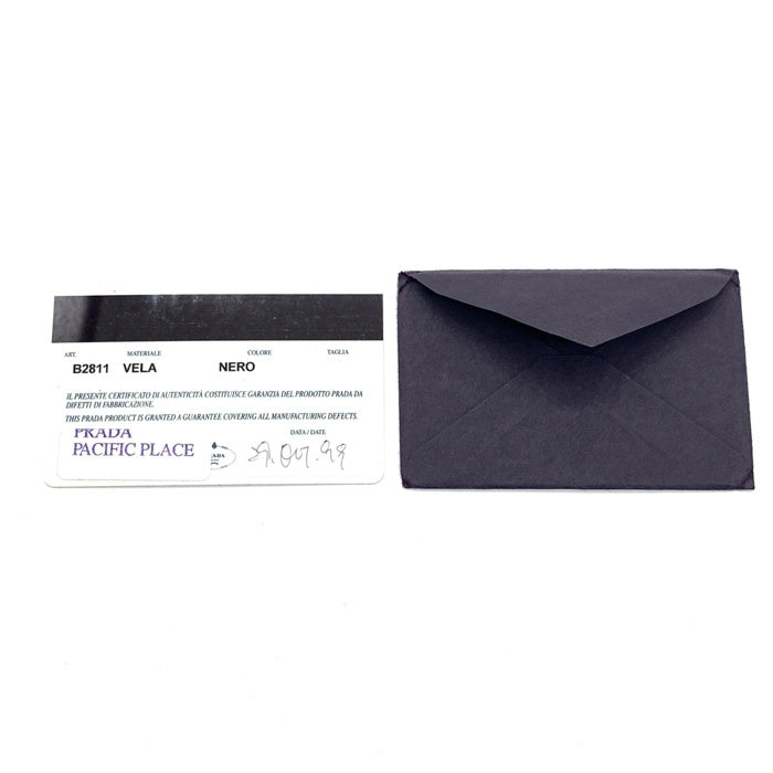 PRADA プラダ B2811 テスート ナイロン バックパック リュック ブラック エナメル 福生店