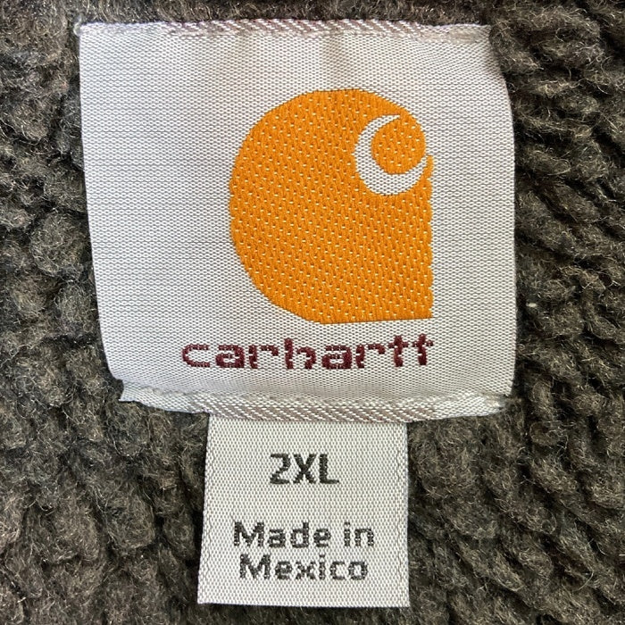 Carhartt カーハート 裏ボア フルジップパーカー ネイビー size2XL 瑞穂店