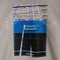 LFYT エルエフワイティー SAMPLES サンプルズ NEW YORK プリント クルーネックスウェットトレーナー ヘザーグレー Size XL 福生店