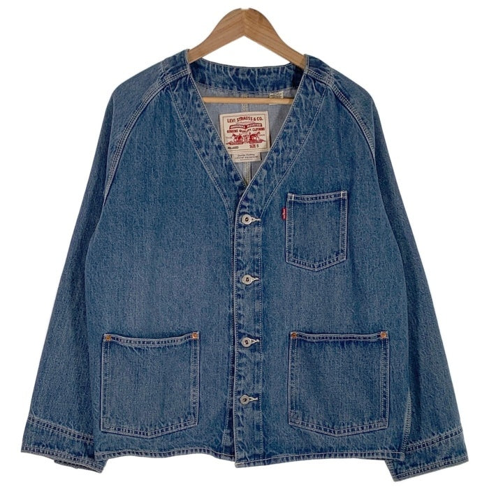 Levi's リーバイス UNION ENGINEER ユニオン エンジニア BIG E ビッグイー デニム カーディガン ライトブルー A7139-0000 Size S 福生店