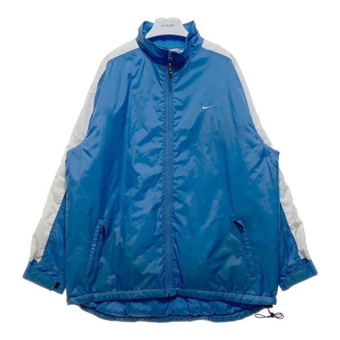 NIKE ナイロンジャケット 90-00s 中綿 ブルー sizeXL 瑞穂店