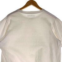 00's GOODENOUGH グッドイナフ 2009 裾ボーダープリント Tシャツ COTTON BASE ホワイト Size M 福生店