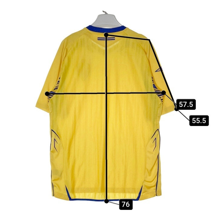 UMBRO アンブロ スウェーデン代表 EURO 2008 ホーム ユニフォーム イエロー sizeXL 瑞穂店