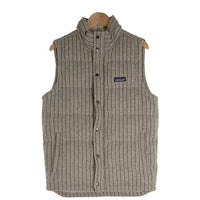 Patagonia パタゴニア Quilt Again Vest キルトアゲインダウンベスト ストライプ グレー 20290FA12 Size S 福生店