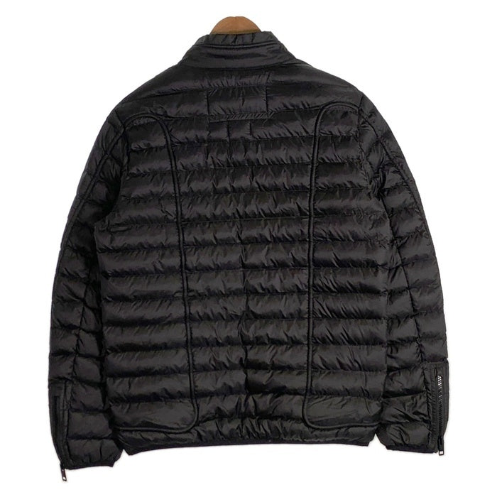 DIESEL ディーゼル W-HAWK-NW ジップアップ 中綿ジャケット ライダース ブラック A06422 0BHAZ Size S 福生店
