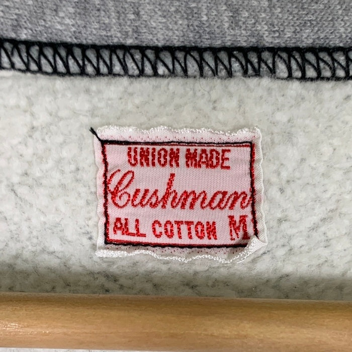 CUSHMAN クッシュマン 2トーン スウェットカーディガン グレー ブラック Size M 福生店