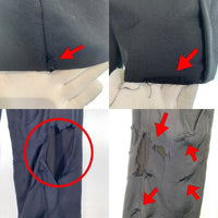 BURBERRY LONDON ENGLAND バーバリーロンドン サイドライン トラックパンツ ブラック パープル ウール モヘア 4557947 イタリア製 Size S 福生店