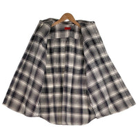 LEE COOPER リー クーパー 長袖 フランネル シャツ チェック グレー ブラック Size XL 福生店