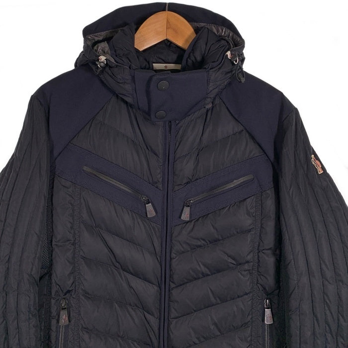 MONCLER GRENOBLE モンクレール グルノーブル GAILLARDE GIUBBOTTO ダウンジャケット ネイビー ブラック Size 2 福生店