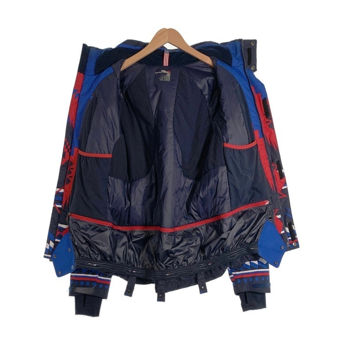 RLX RALPH LAUREN ラルフローレン ネイティブ柄 中綿 ダウンジャケット レッド ブルー ホワイト Size S 福生店