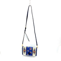 TORY BURCH トリーバーチ フローラル柄 ショルダーウォレット ブルー 瑞穂店