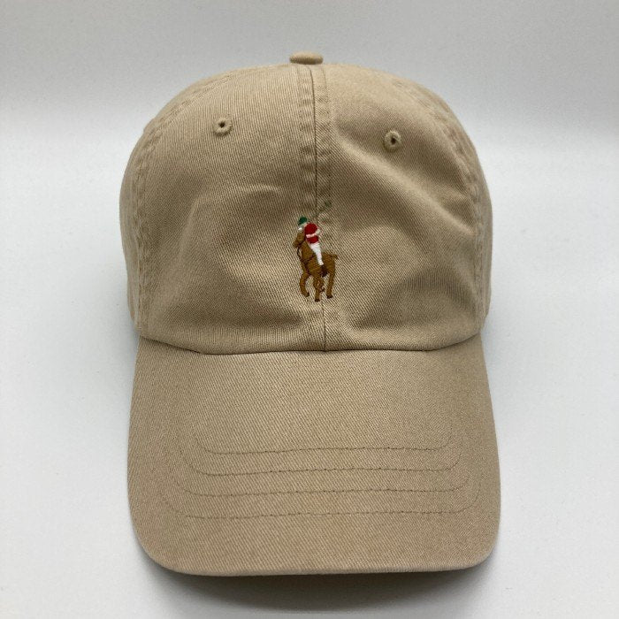 Ralph Lauren ラルフローレン ポロ 刺繍 6パネルキャップ ベージュ 瑞穂店
