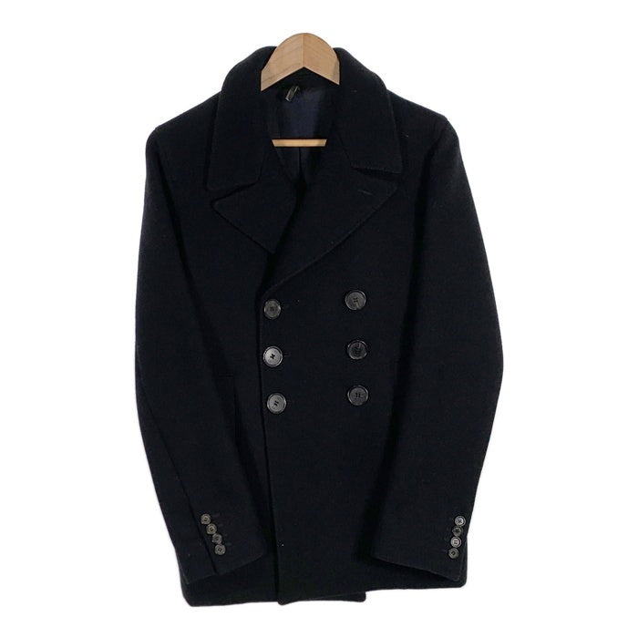 Dior HOMME ディオールオム 06AW Wool Pea Coat ウール ピーコート ブラック 6HH1048302 Size 44 福生店